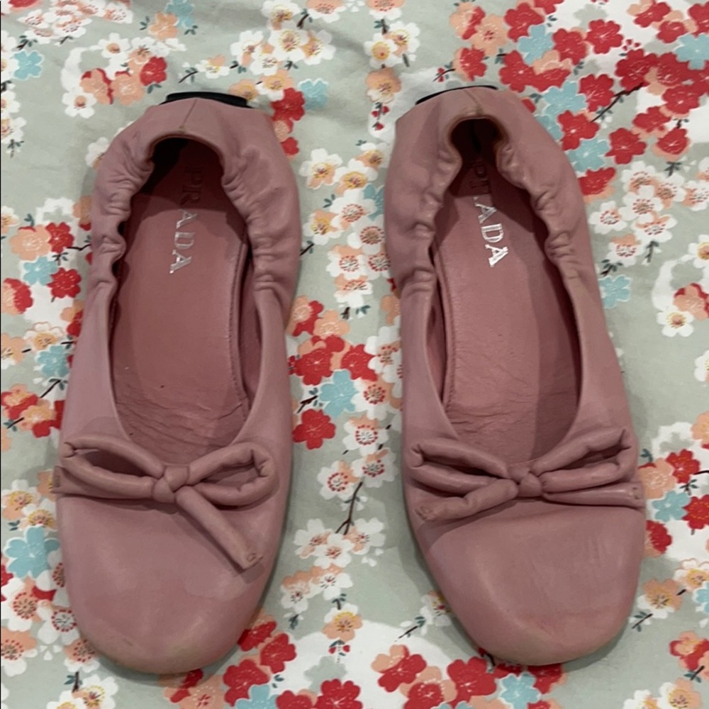 Prada ballet flats
